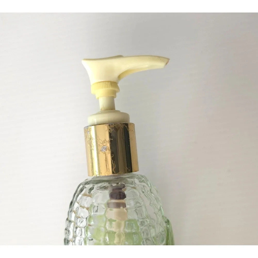 Vintage Avon Golden Harvest Corn on the Cob Soap or Lotion Glass Bottle